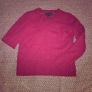 Women’s Xtra Small Red Wool Sweater